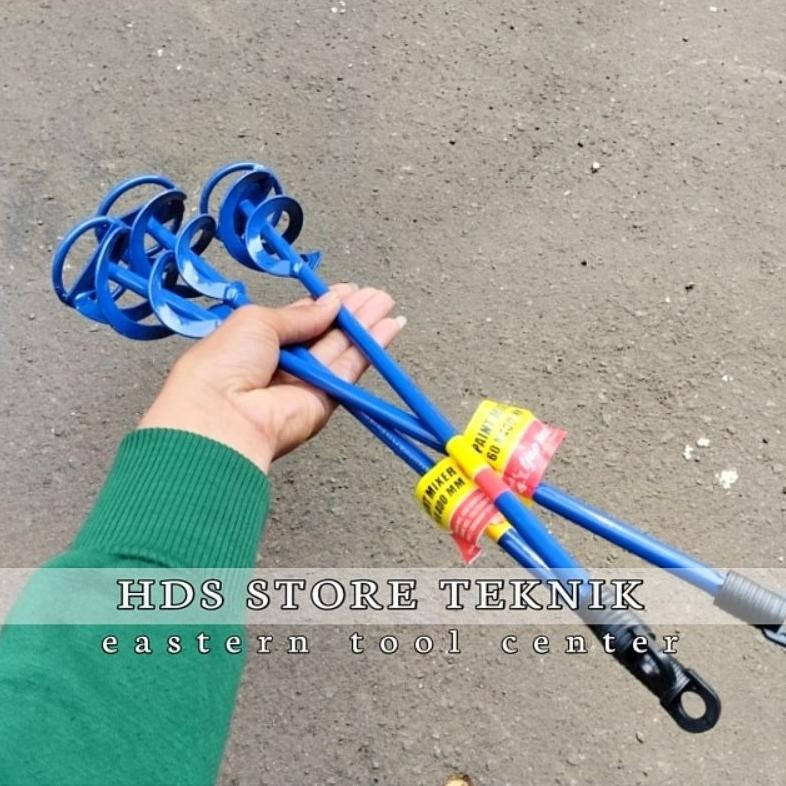 Mixser Alat Pengaduk Cat Dan  Semen Instan 60 x 400 mm model sds plus tjap mata pengaduk cat,semen,m