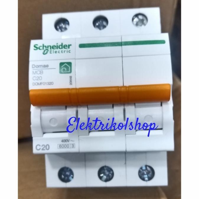 Spesial Mcb 3Phase 20A Schneider