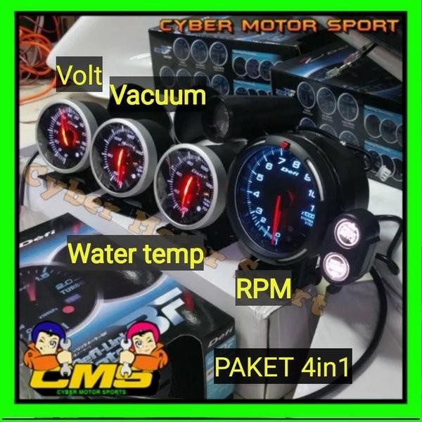 Tachometer Defi Bf Rpm Gauge. Tacho Meter Defi 15 Warna Lampu Led. Original Dan Terpercaya