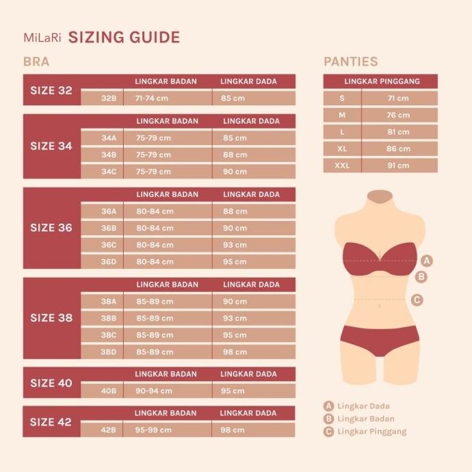 Murah Milari | Dear Morning, 5Set Wireless Bra /Lycra & Panties