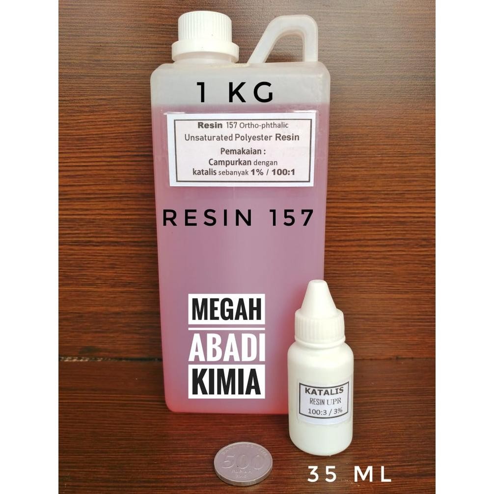 

Resin Butek Resin 157 1 KG dan katalis 35 ML
