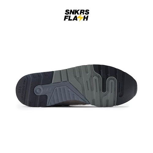 NEW BALANCE 998 Made In Usa Grey Sepatu Sneakers Pria - U998GR - Size 43