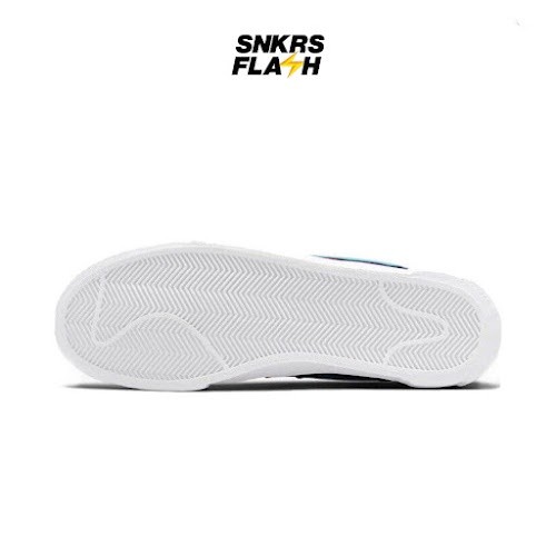 NIKE Sacai Kaws Blazer Low Purple Dusk Sepatu Sneakers Pria - DM7901500 - Size 44.5