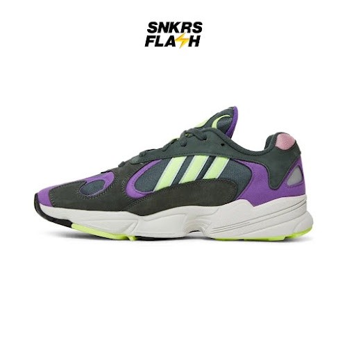 ADIDAS Yung 1 Legend Ivy Black Sepatu Sneakers Pria - BD7655 - Size 43.3