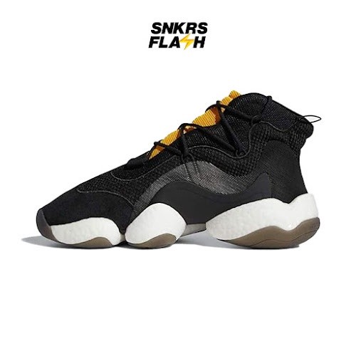 ADIDAS Crazy Byw Black Yellow Sepatu Sneakers Pria - BD8009 - Size 42