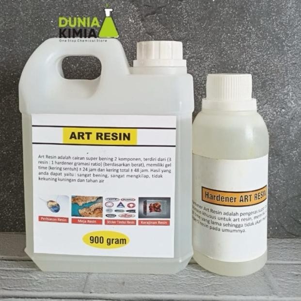 

Resin Bening Lycal Keras 1011 - Art Resin - Resin Super Bening - Resin Crystal Clear - 1.2KG