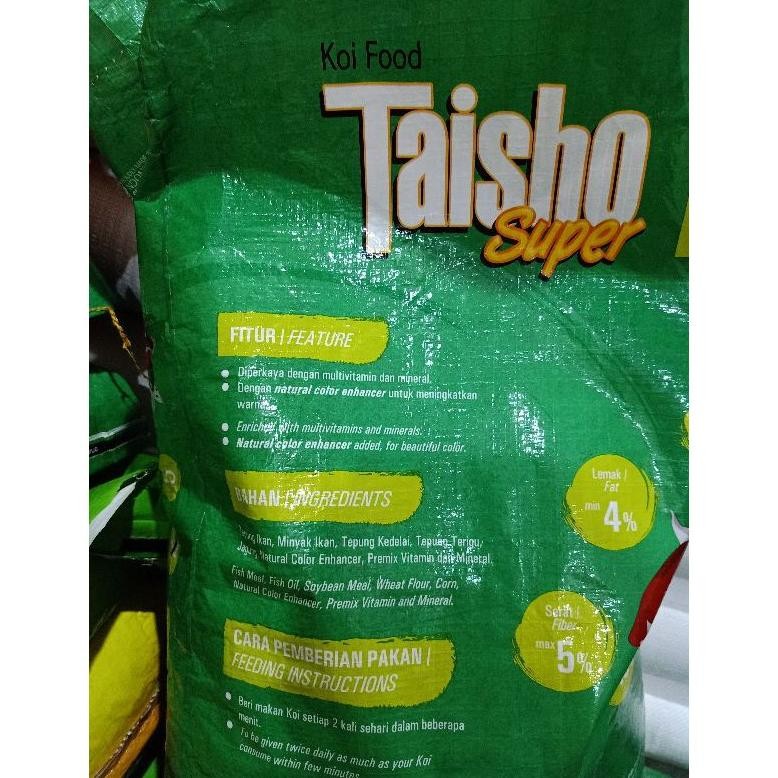 Pelet Ikan Koi Taisho 5Mm Natural Colour 400Gr - Pakan Koi Taisho