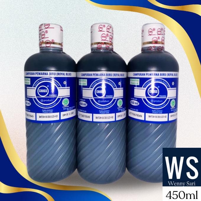 

Promo Pewarna Royal Blue Cross Food Coloring Oil Based 450 Ml