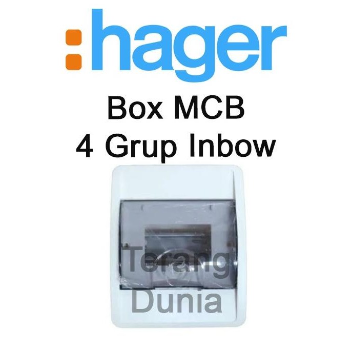 Terjangkau Box Mcb Hager 4 Group Inbow Hager Box Mcb 4 Group Inbow