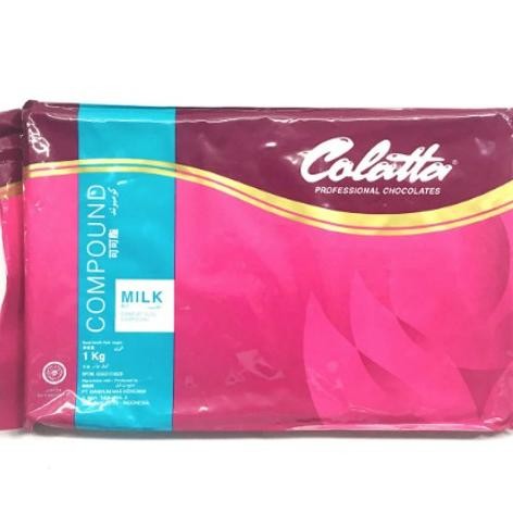 

Sale Coklat Blok Colatta Milk Compound 1 Kg Coklat Susu Colatta Chocolate