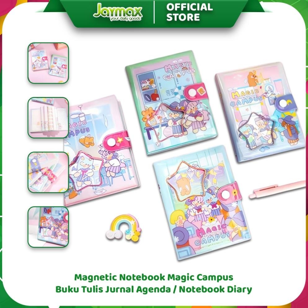 

fx-76 By05 Magnetic Notebook Magic Campus / Buku Tulis Jurnal Agenda / Notebook Diary Viral Viral