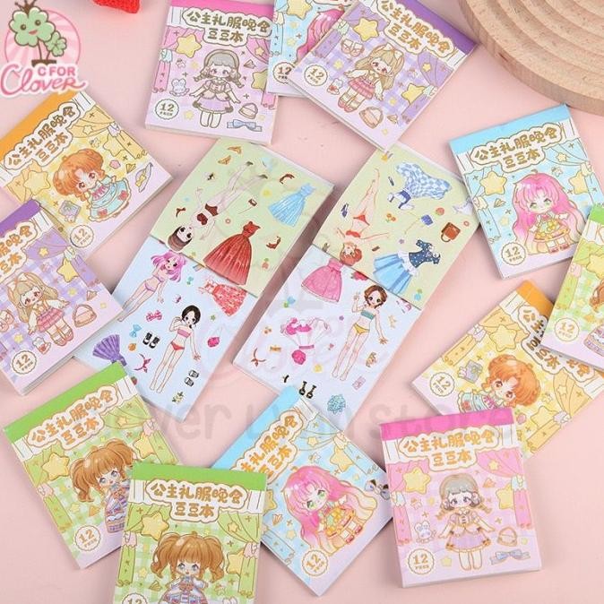 Small Sticker Book Buku Stiker Murah Lucu Kawaii