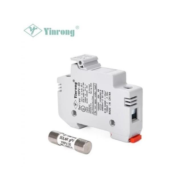Solar PV Fuse Holder 1000VDC & PV Fuse 15-20-30A Solar Panel Surya