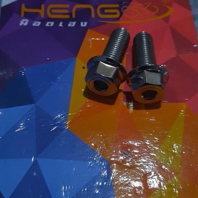 probolt baut breket kaliper master rem depan mio nouvo soul anti karat