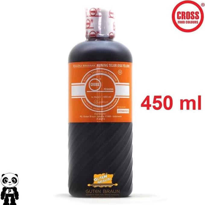 

Sale Cross Pewarna Kuning Telur 450Ml Pewarna Makanan Egg Yellow