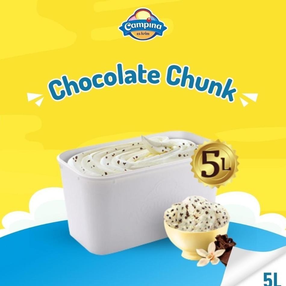 

Cama 5 Liter Chocochun E Rim Vanilla Choco Chip