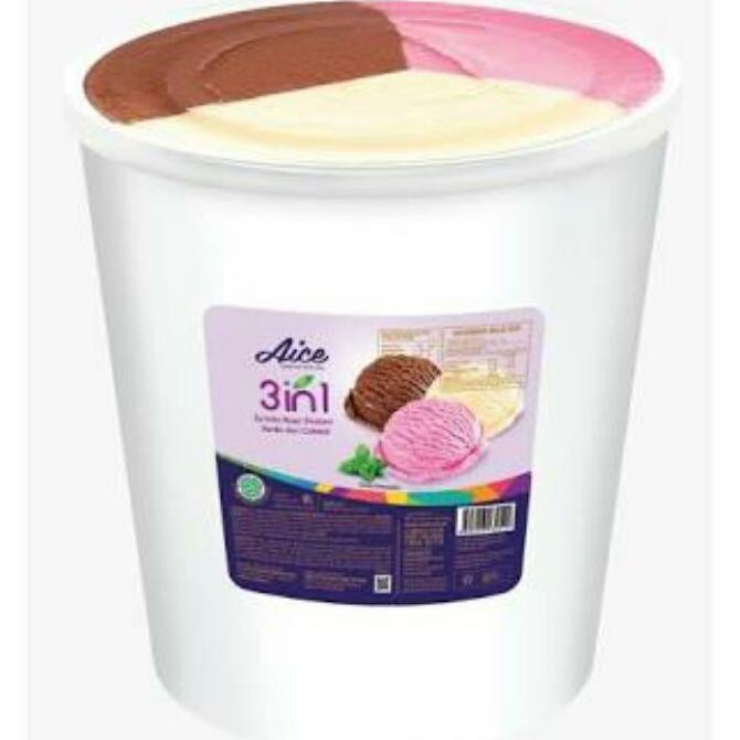 

Ice Cream Aice Faly 3 In 1 8 Liter Berbagai Raa
