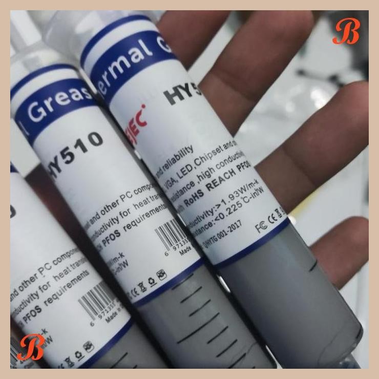 [SRP] Thermal Paste Pasta GREY HY510 ORIGINAL Cpu Vga Laptop 30g