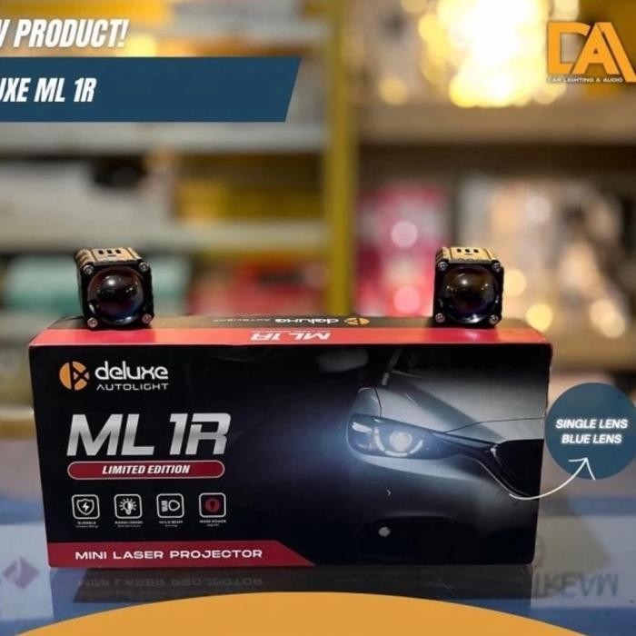 Deluxe Ml1R / Ml-1R Lampu Tembak Mini Laser Miniprojie Original Dan Terpercaya