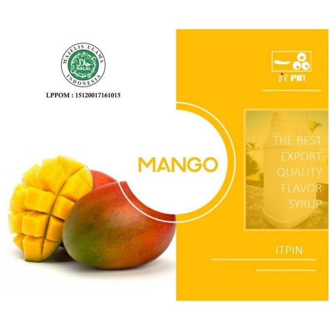 Sale Itpin 7Kg Syrup Mango Sirup Mangga Premium