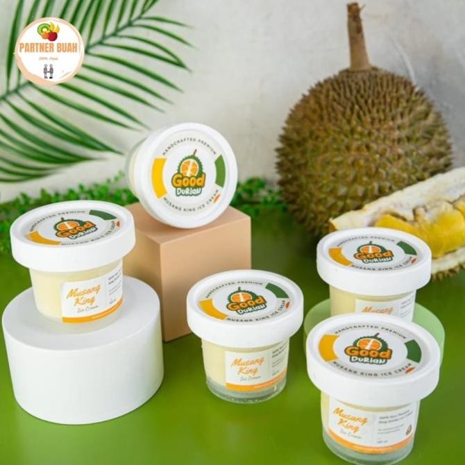 

Promo Es Krim Durian Musangking Cup 125 Grm | Ice Cream Cup Musangking