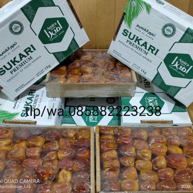 

Grosir Kurma Sukari Amira 1000Gr Fresh Cool