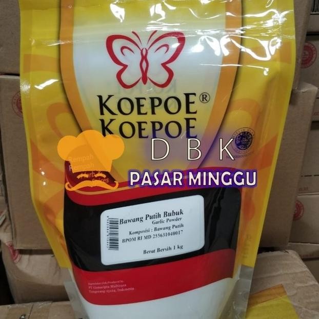 

Murah Bubuk Bawang Putih 1Kg Garlic Powder Kupukupu Koepoe Koepoe Halal