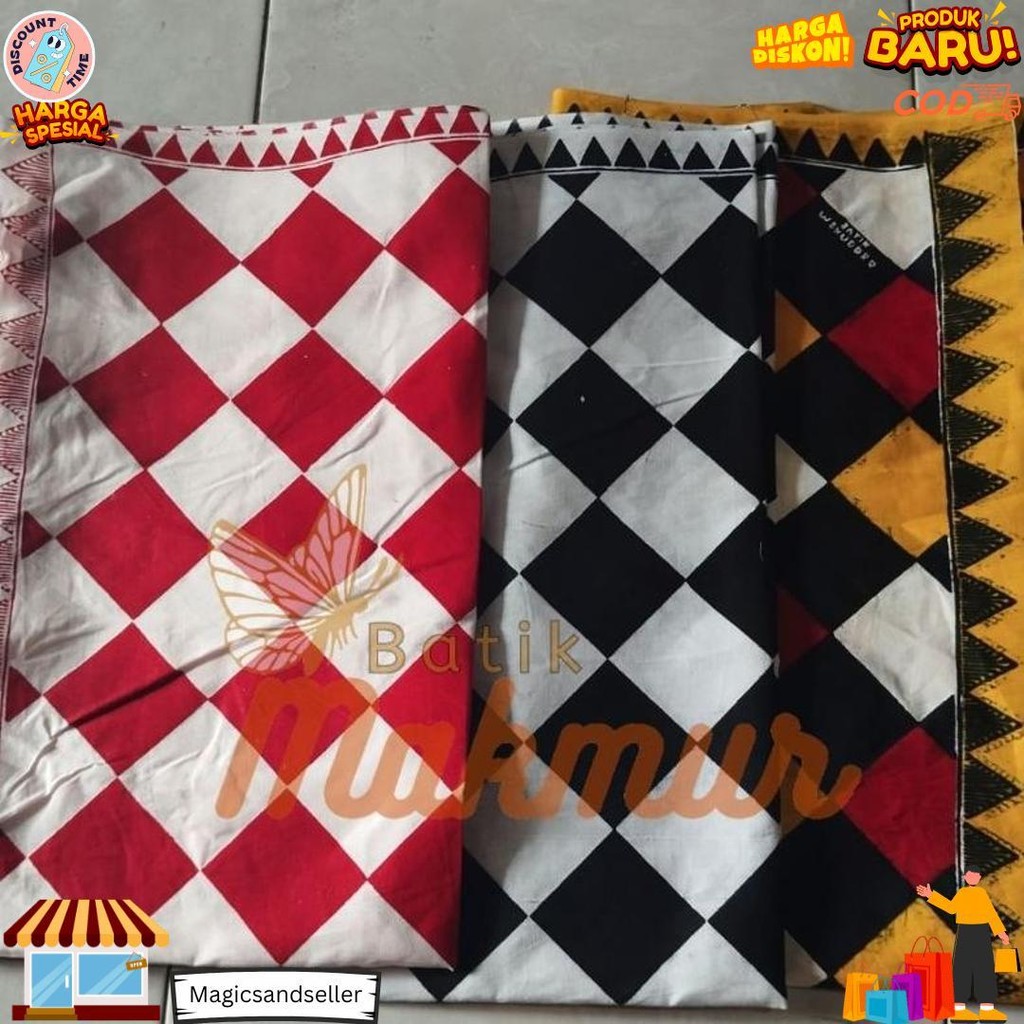 Kain Poleng Kain Bali Motif Kotak Kotak Termurah