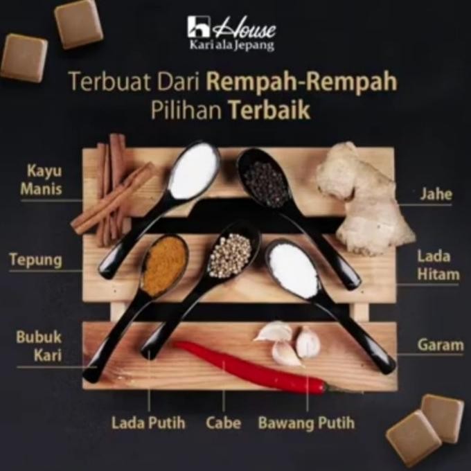 

Murah Halal Java Curry Lokal | House Kari Ala Jepang 1 Kg