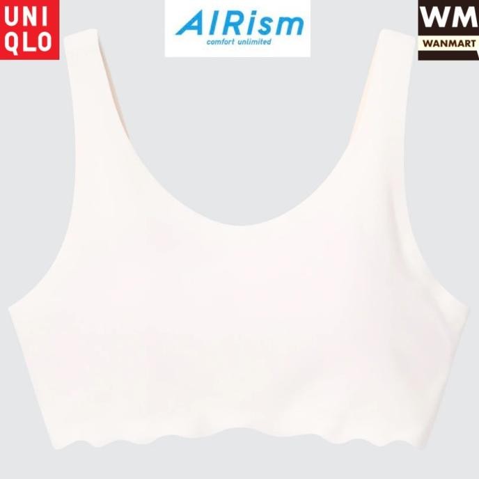 UNIQLO Kids AIRism Bra Miniset Anak Perempuan White