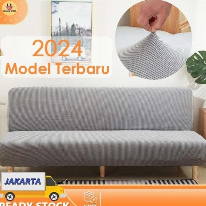 Cover Sofa Bed Sarung Sofa Bed Tebal SOFA COVER ELASTIS Tahan Kotoran