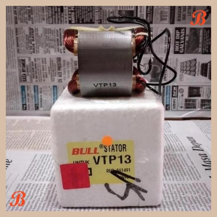 [KMT] BANTALAN STATOR VTP 13 MESIN BOR HITACHI VTP13 RUMAH ROTOR VTP 13