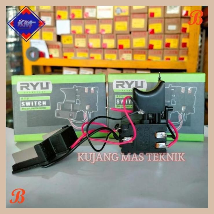 [KMT] SWITCH RYU RCI20V SAKLAR MESIN BOR BATTERY RYU 20V RCI 20V ORI RYU