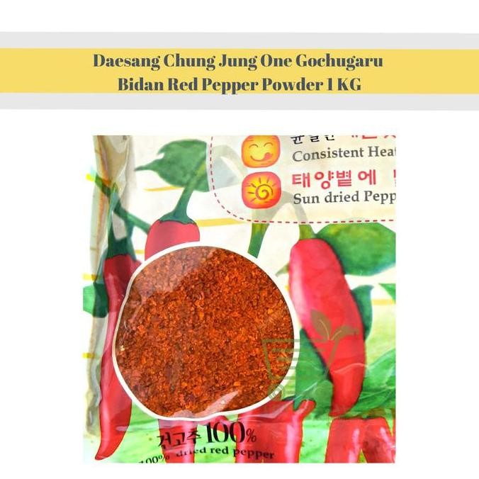 

Grosir Daesang Chung Jung One Gochugaru Bidan Red Pepper Powder 1 Kg Cabe Kasar