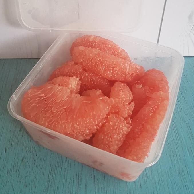 

Murah Kupas Bersih Jeruk Pomelo Atau Jeruk Bali Manis Berat 850 Gram