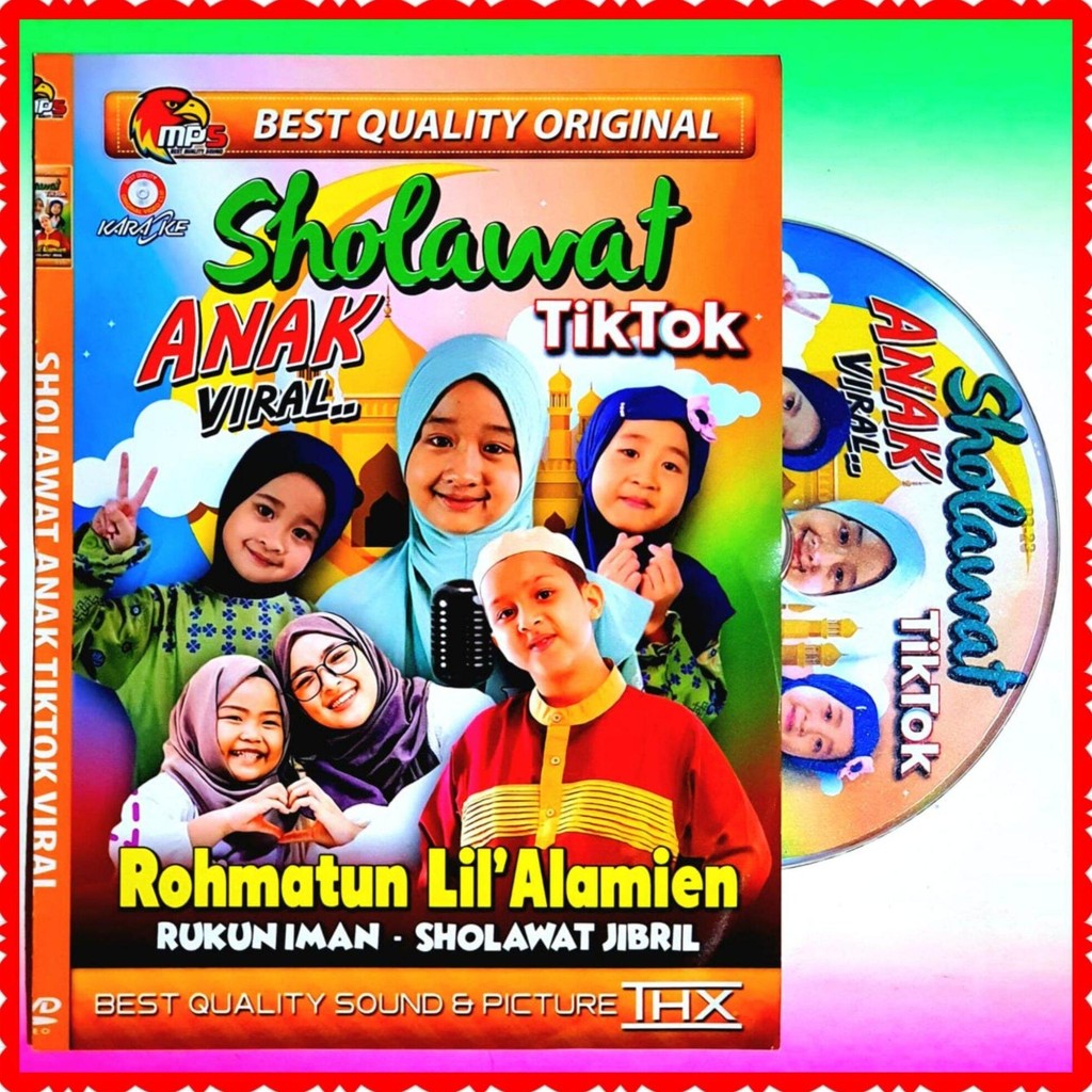 KASET DVD MP5 VIDEO MUSIK LAGU RELIGI SHOLAWAT ANAK ANAK ALBUM SHOLAWAT TERBARU-LAGU ISLAMI ANAK-KAS