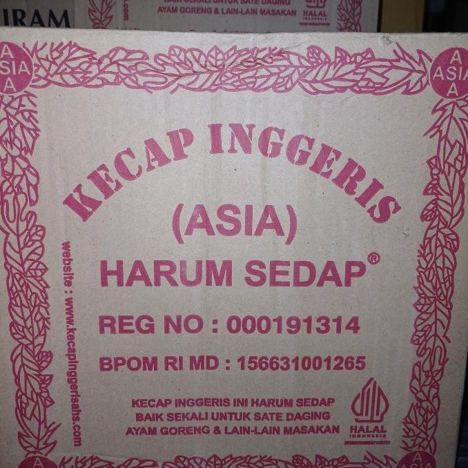 

Sale Kecap Inggris Asia 620 Ml X 12 Botol Kartonan