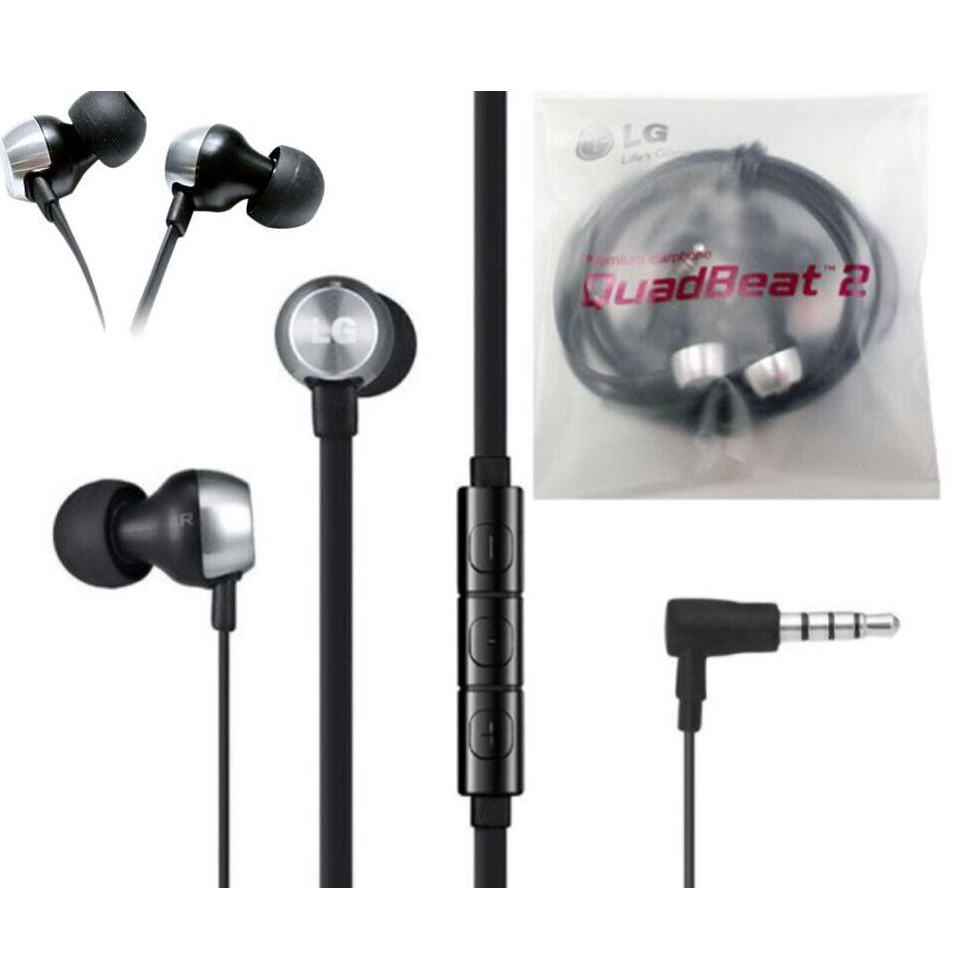 HEADSET HANDSFREE EARPHONE LG QUADBEAD2 LE530