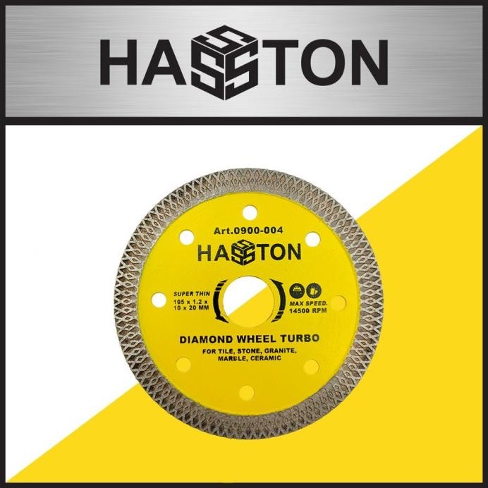 ready  Hasston Prohex Diamond Wheel Turbo Mata Pisau Potong Granit Turbo 4" murah