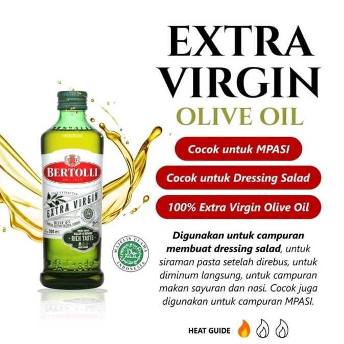 

Sale Minyak Zaitun Extra Virgin Olive Oil Bertolli 1 Ltr