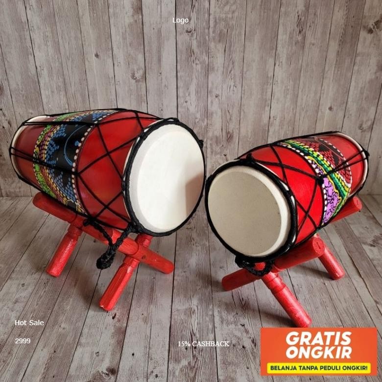 Mainan Tradisinal Anak Kendang Jawa Seni Jaranan Cod