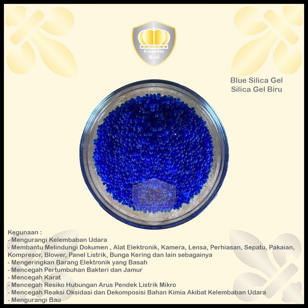BLUE SILICA GEL MINI BOX/ SILIKA GEL BIRU KOTAK MINI/ SILICA GEL BIRU / SILICA GEL BIRU PREMIUM