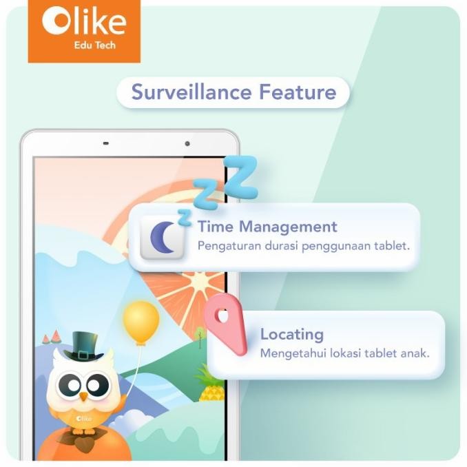 OLIKE EDUTAB E3 10 INCH - SILVER