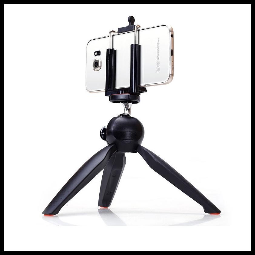 TRIPOD MEJA TRAVELING VLOG DILENGKAPI U HOLDER UNTUK HP - TRIPOD YUNTENG MINI YT-228 FREE HOLDER U