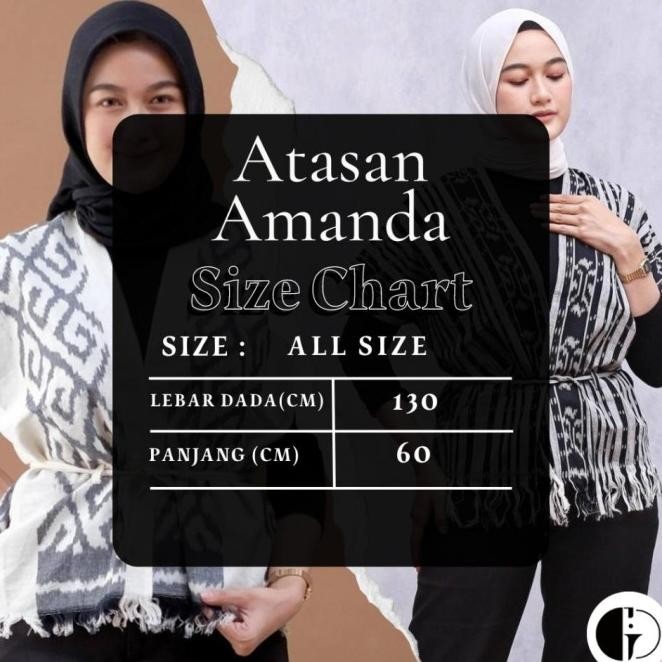 RWE-45 GRANITO.ID - AMANDA VEST OUTER WANITA TENUN VNECK SONGKET ASLI JEPARA SUMBA TORAJA BALI LOMBO
