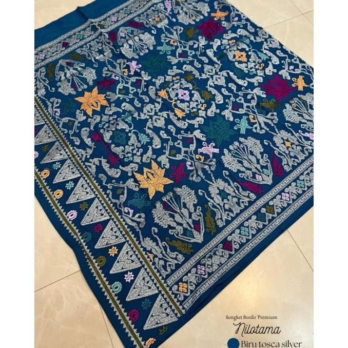 WDR-75 SONGKET BALI BORDIR / BAWAHAN KEBAYA SONGEKT / SONGKET BORDIR