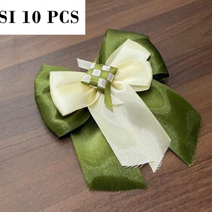 

10Pc Pita Lebaran Pita Idul Fitri Pita Hamper Lebaran Pita Etupat