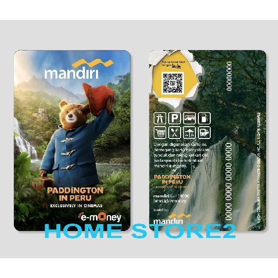 See-97 Emoney Mandiri Original Bukan Custom Edisi Paddington In Peru Hat Topi