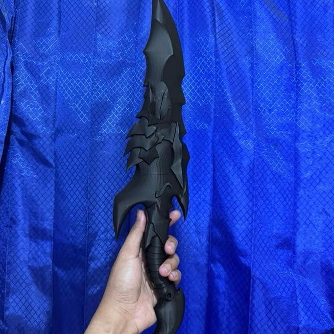 Grosir Dagger Replica Kamish Wrath Solo Leveling 3D Print