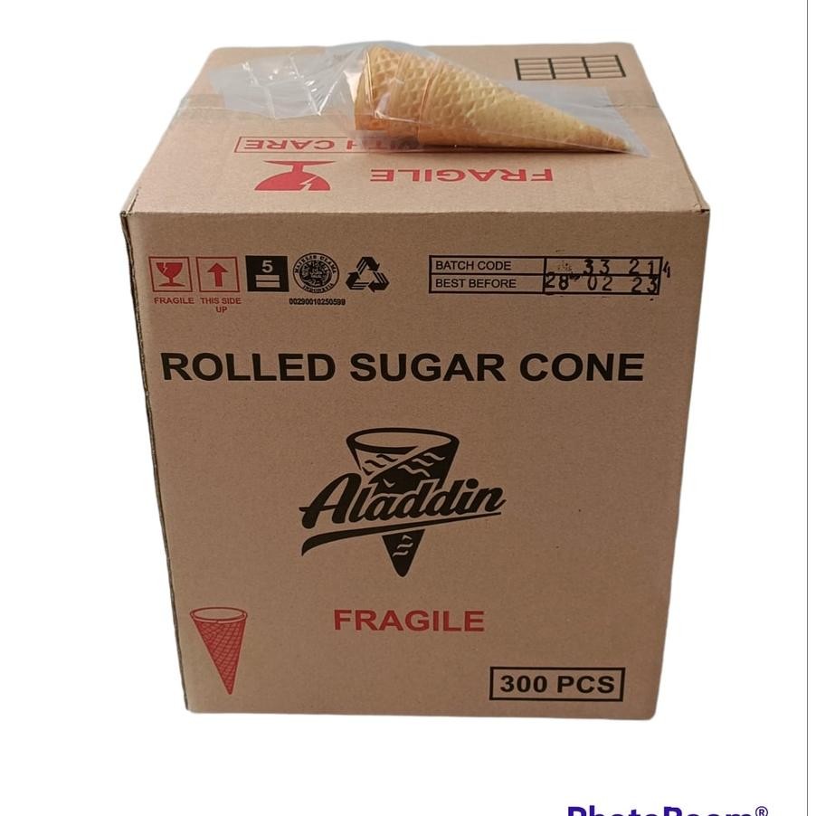 

Cone E Rim Aladdin Rolled Ugar Cone Ice Cream 1 Du 300Pc Erupu Contong Erim Crypy Gurih Mani Alladin Aladin Erucut Lancip Raa Mani Oft Ice